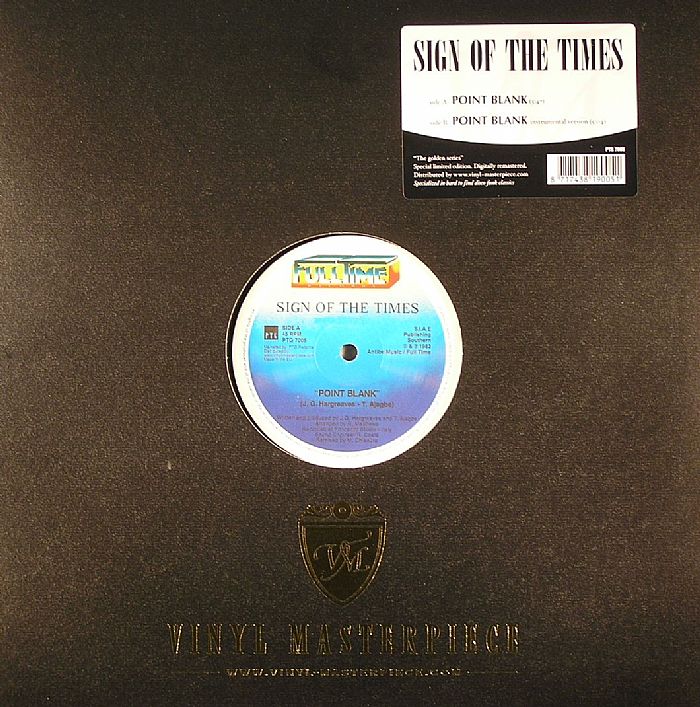 Point Blank - Vinyl Single vinyl record cover