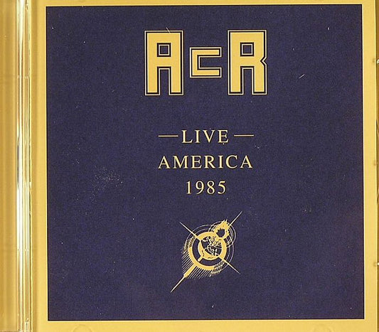 Live America 1985 - CD CD cover