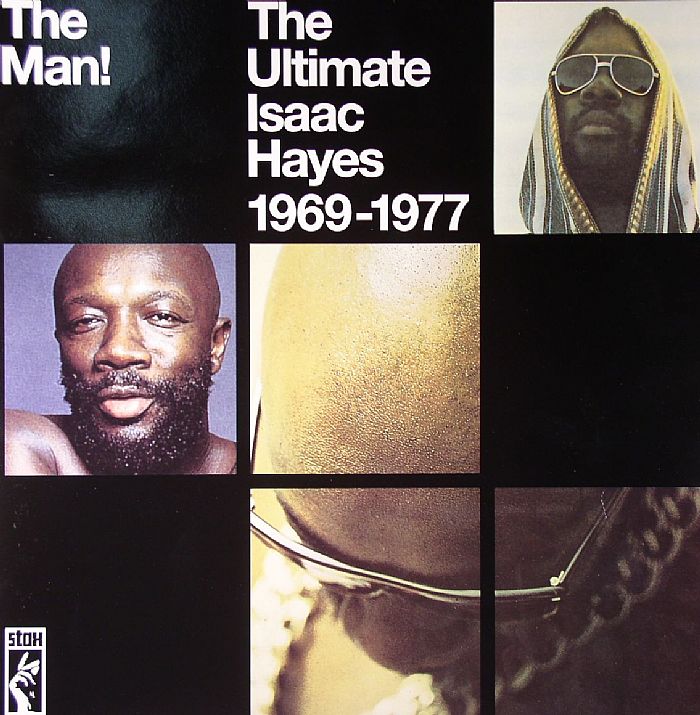 The Man!: The Ultimate Isaac Hayes 1969-1977 - 2xLP vinyl record cover