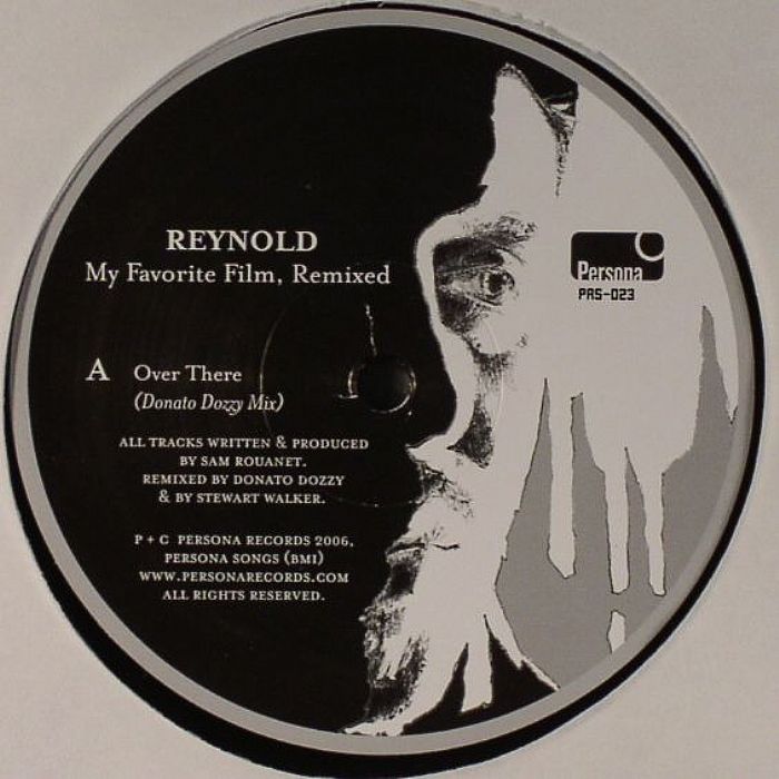My Favorite Film (remixes) - Vinyl Single vinyl record cover