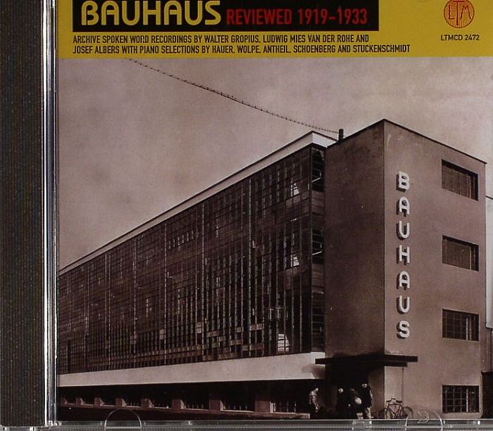 Bauhaus Reviewed 1919-1933 - CD CD cover