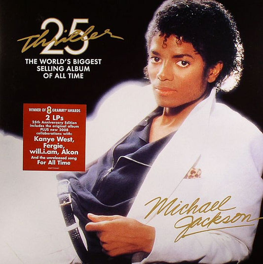 Thriller - 25th Anniversary Edition 2xLP vinyl record cover