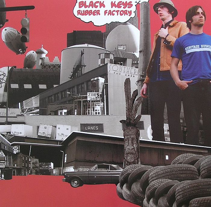 Rubber Factory - Vinyl LP vinyl record cover