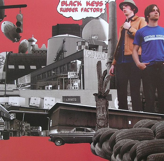 Rubber Factory - Vinyl LP vinyl record cover