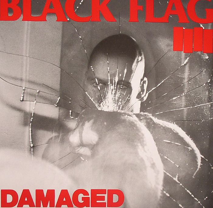 Damaged - Vinyl LP vinyl record cover