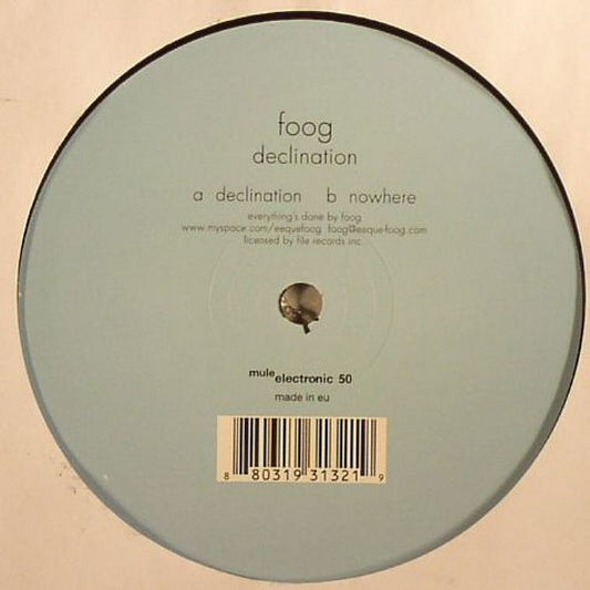 Declination - Vinyl Single vinyl record cover