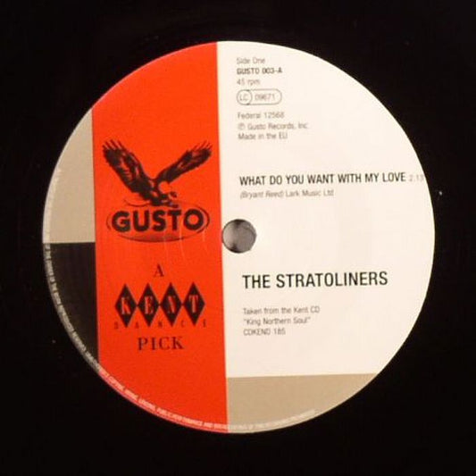 What Do Want With My Love - Vinyl Single vinyl record cover