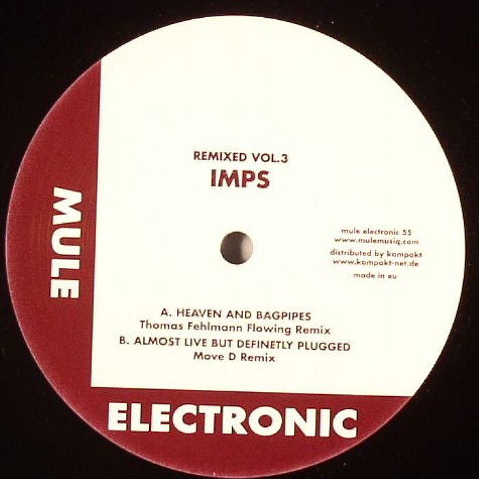 Remixed Vol 3 - Vinyl Single vinyl record cover