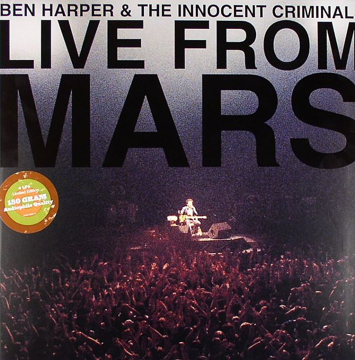 Live From Mars - 4xLP vinyl record cover