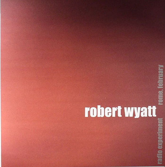 Radio Experiment Rome February 1981 - Vinyl LP vinyl record cover