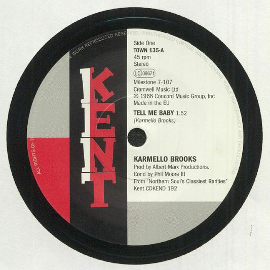 Tell Me Baby - Vinyl Single vinyl record cover