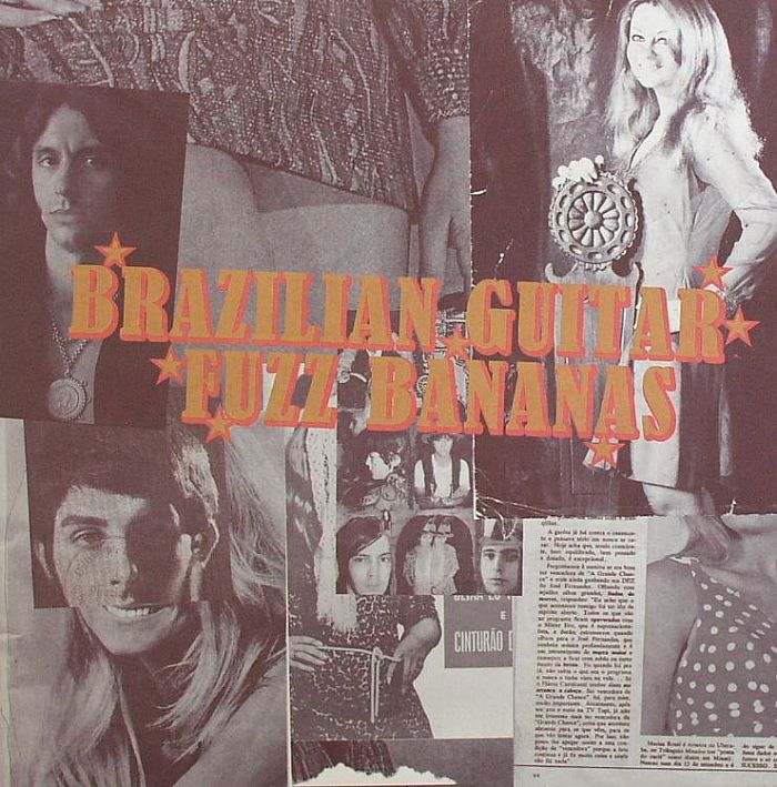 Brazilian Guitar Fuzz Bananas: Tropicalia Psychedelic Masterpieces 1967-1976 - 2xLP vinyl record cover