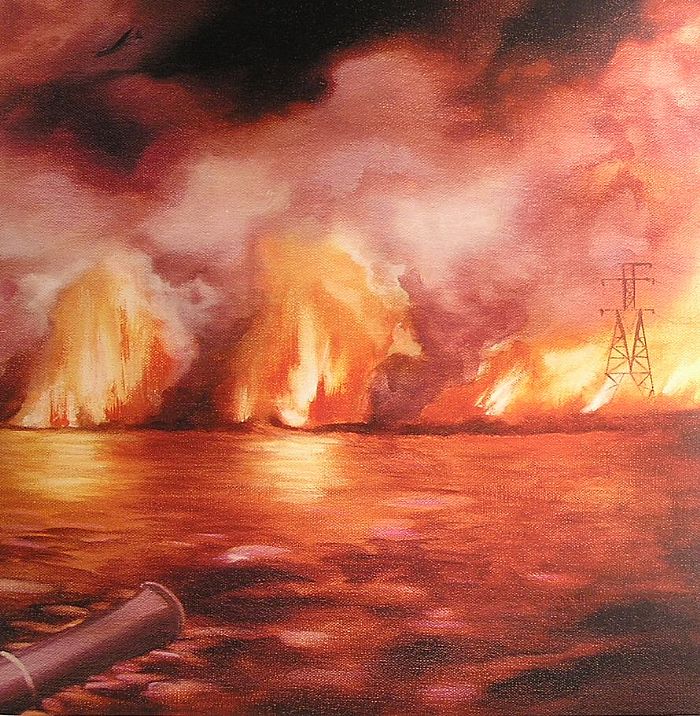 The Besnard Lakes Are The Roaring Night - Vinyl LP vinyl record cover