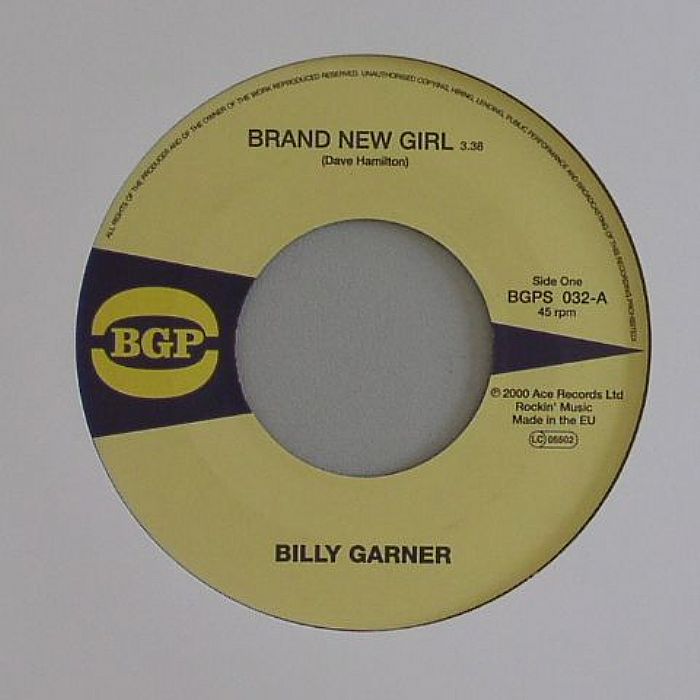 Brand New Girl - Vinyl Single vinyl record cover