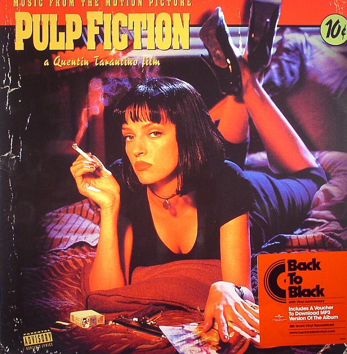Pulp Fiction (Soundtrack) - Vinyl LP vinyl record cover