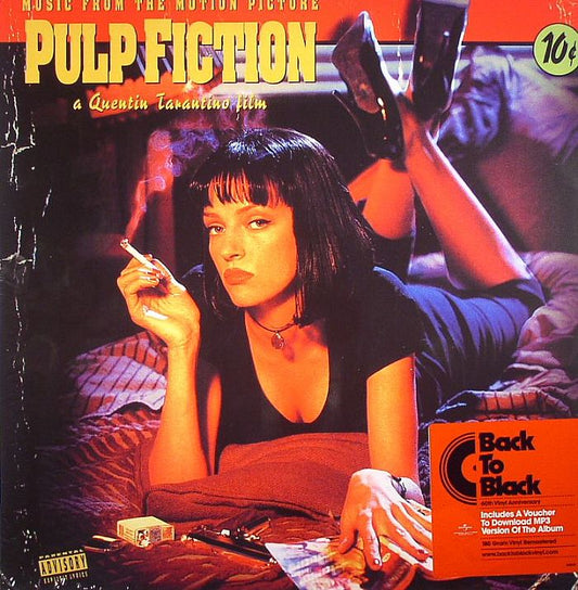 Pulp Fiction (Soundtrack) - Vinyl LP vinyl record cover