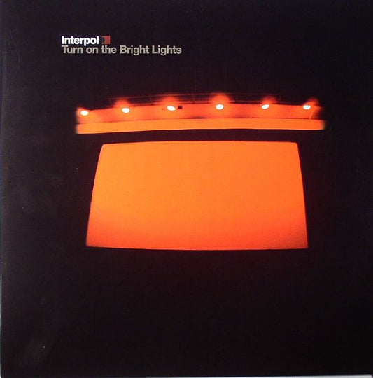 Turn On The Bright Lights - Vinyl LP vinyl record cover