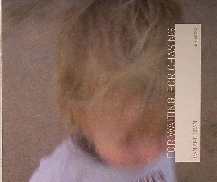 For Waiting, For Chasing - CD CD cover