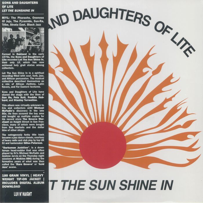 Let The Sunshine In - Vinyl LP vinyl record cover