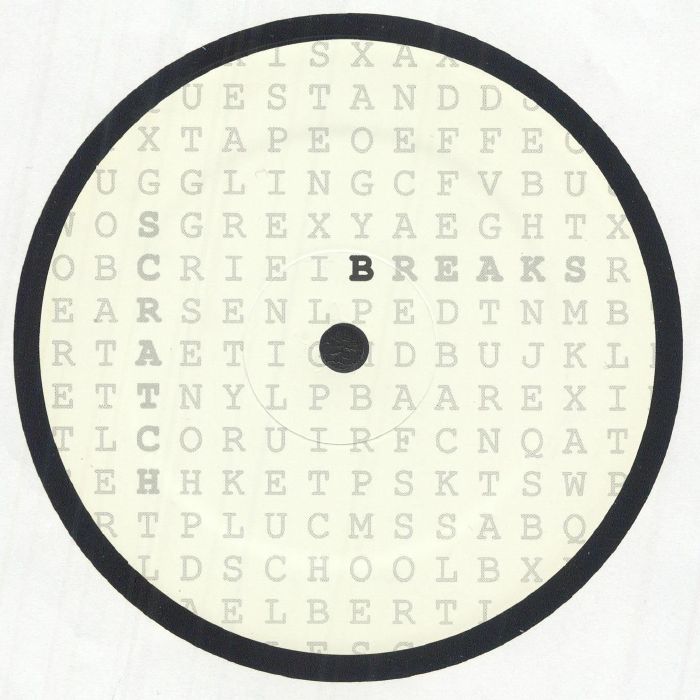 Scratch Breaks Vol 1 - Vinyl LP vinyl record cover