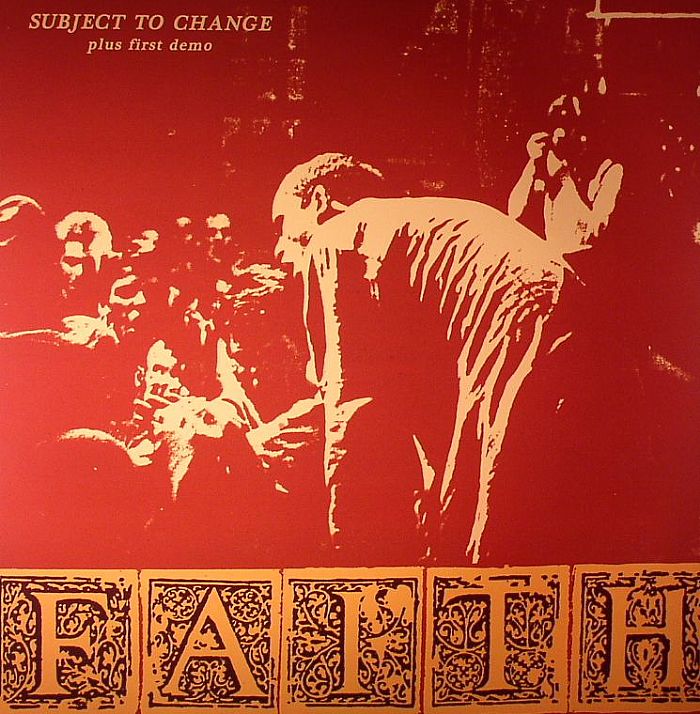 Subject To Change / First Demo - Vinyl LP vinyl record cover