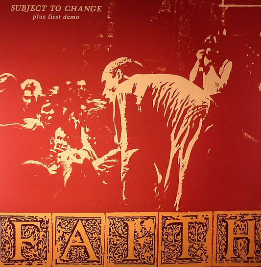 Subject To Change / First Demo - Vinyl LP vinyl record cover