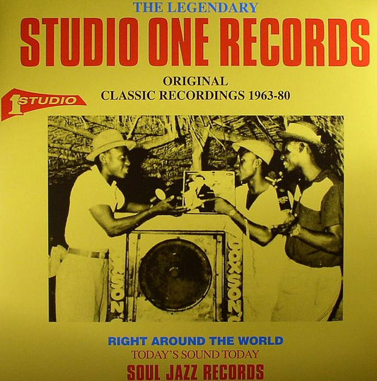 The Legendary Studio One Records: Original Classic Recordings 1963-80 - 2xLP vinyl record cover