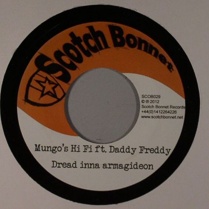 Dread Inna Armagideon - Vinyl Single vinyl record cover