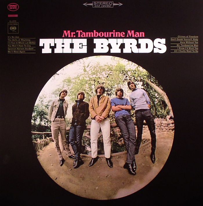 Mr Tambourine Man - Vinyl LP vinyl record cover