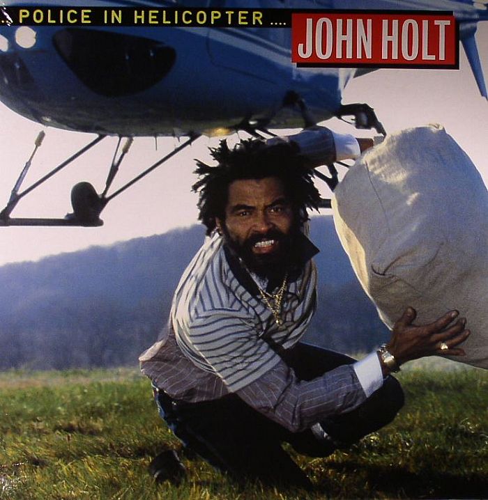 Police In Helicopter - Vinyl LP vinyl record cover