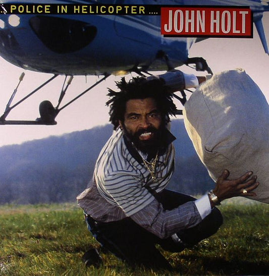 Police In Helicopter - Vinyl LP vinyl record cover