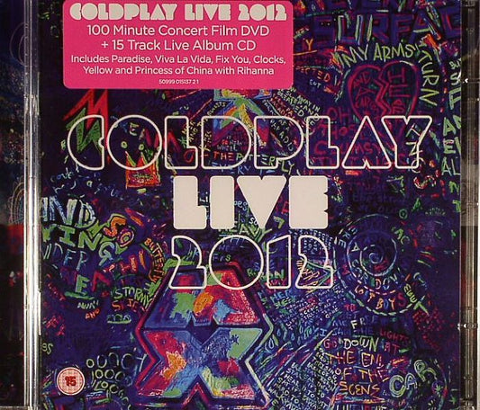 Live 2012 - CD + DVD CD cover