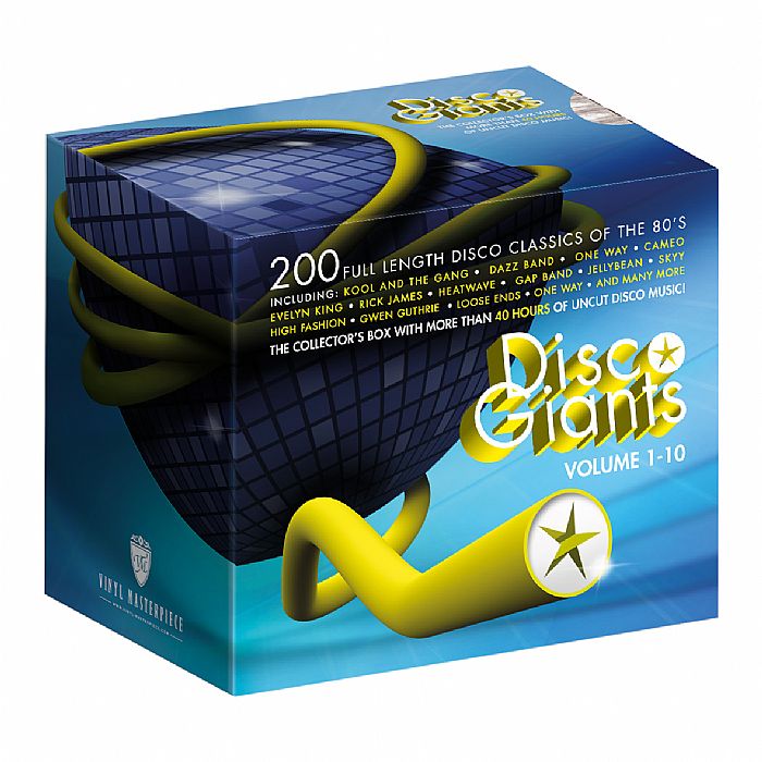 Disco Giants Collectors Box Volume 1-10 - 20CD Box Set CD cover