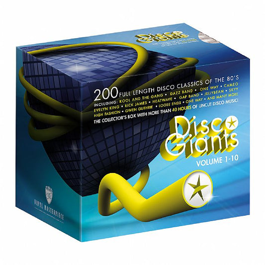 Disco Giants Collectors Box Volume 1-10 - 20CD Box Set CD cover