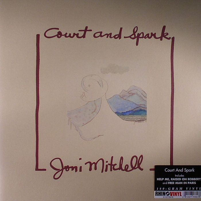 Court & Spark - Vinyl LP vinyl record cover