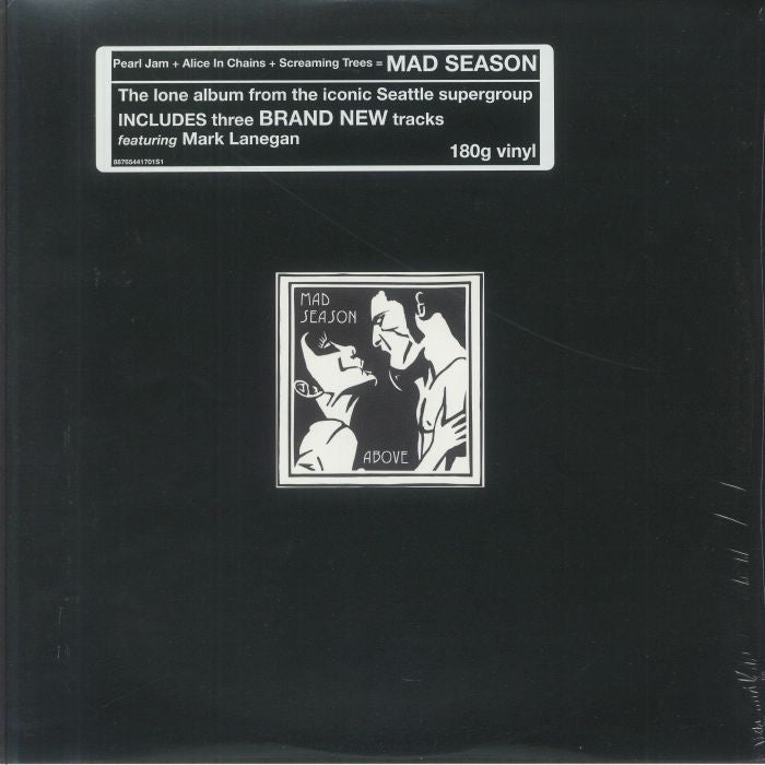 Above - 2xLP vinyl record cover
