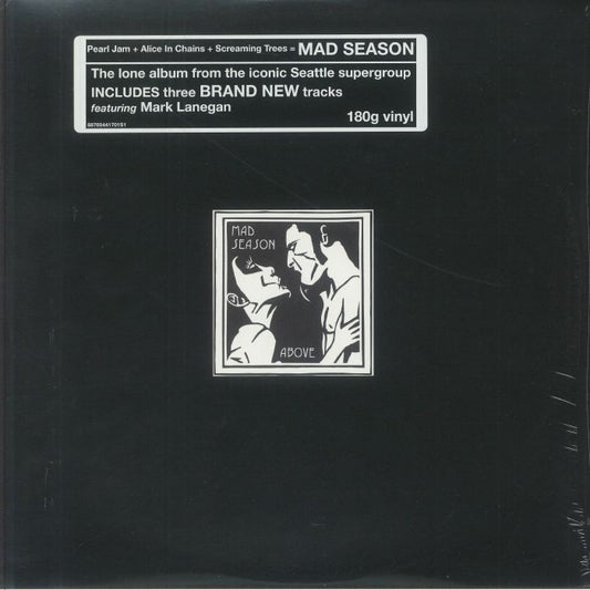 Above - 2xLP vinyl record cover