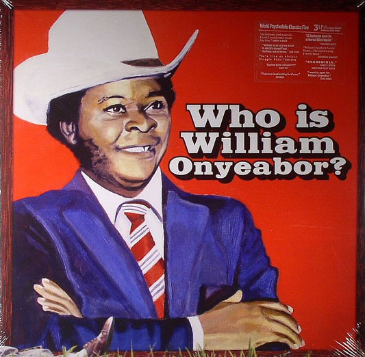 World Psychedelic Classics 5: Who Is William Onyeabor? - 3xLP vinyl record cover