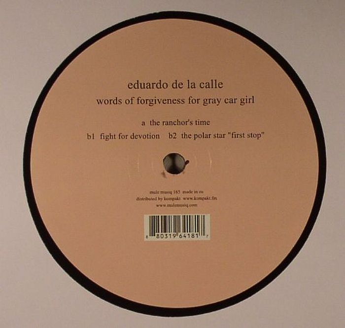 Words Of Forgiveness For Gray Car Girl - Vinyl Single vinyl record cover