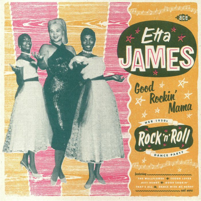 Good Rockin' Mama: Her 1950s Rock N Roll Dance Party - Vinyl LP vinyl record cover