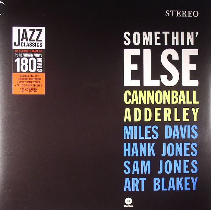 Somethin' Else - Vinyl LP vinyl record cover