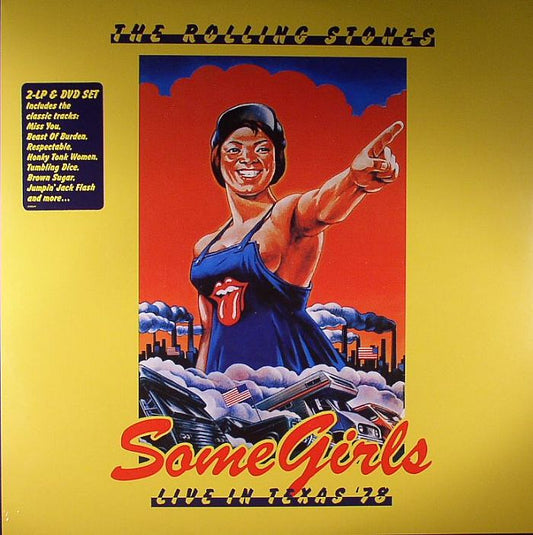 Some Girls: Live In Texas '78 - 2xLP + DVD vinyl record cover