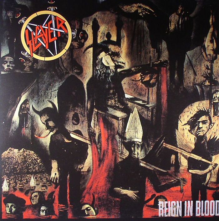 Reign In Blood - 180g Vinyl LP vinyl record cover