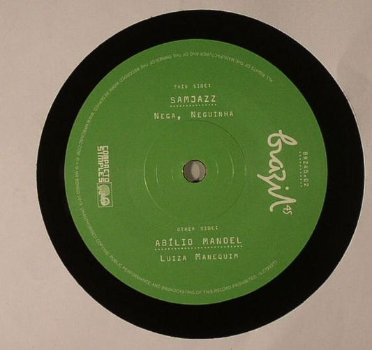 Nega Neguinha - Vinyl Single vinyl record cover
