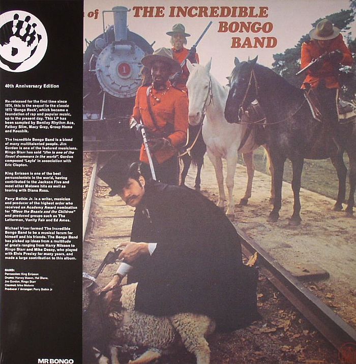 Return Of The Incredible Bongo Band - Vinyl LP vinyl record cover