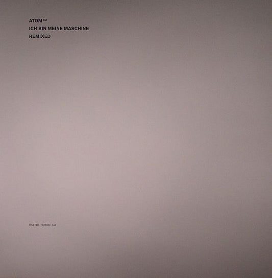 Ich Bin Meine Maschine Remixed - Vinyl EP vinyl record cover