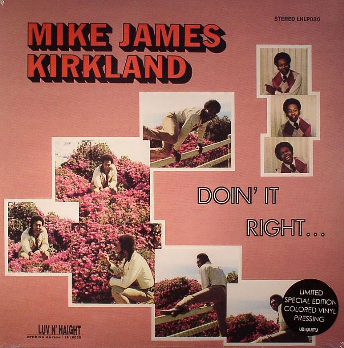 Doin' It Right - Vinyl LP vinyl record cover
