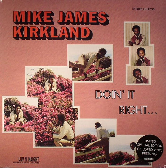 Doin' It Right - Vinyl LP vinyl record cover
