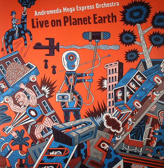 Live On Planet Earth - Vinyl LP vinyl record cover