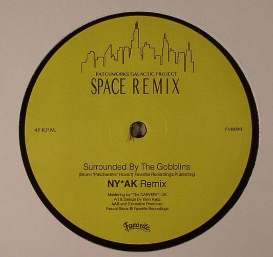 Space Remix - Vinyl EP vinyl record cover